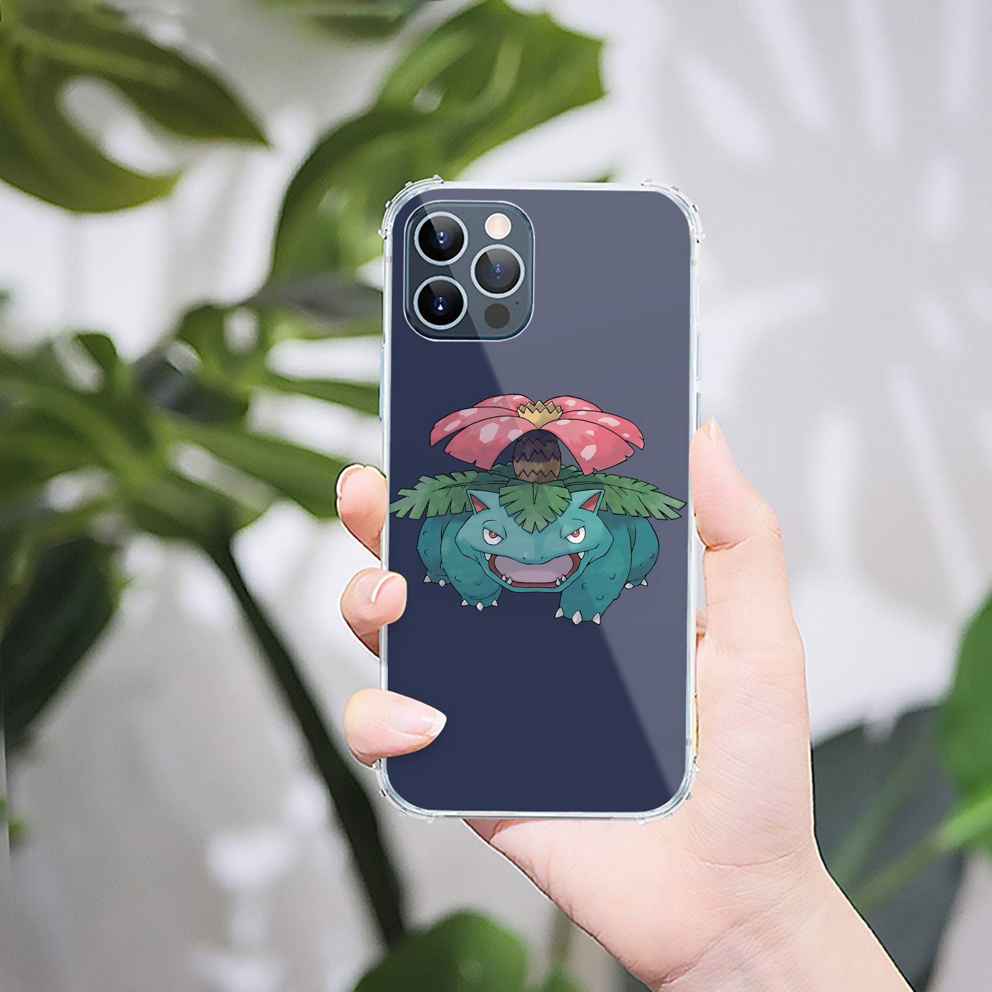 （画像用） ポケットモンスター Pokémon 【iPhone 12シリーズ対応】透明スマホケース（クリアソフトケース）